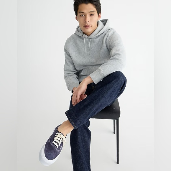 NWT! SUEDE Vans® x J.Crew Premium Authentic Sneakers - Baritone Blue - Size 8 - Picture 5 of 6